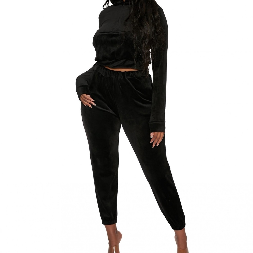 NWT Naked Wardrobe Velour Set